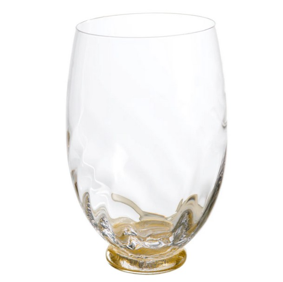 Elisa Water, Clear w/ gold