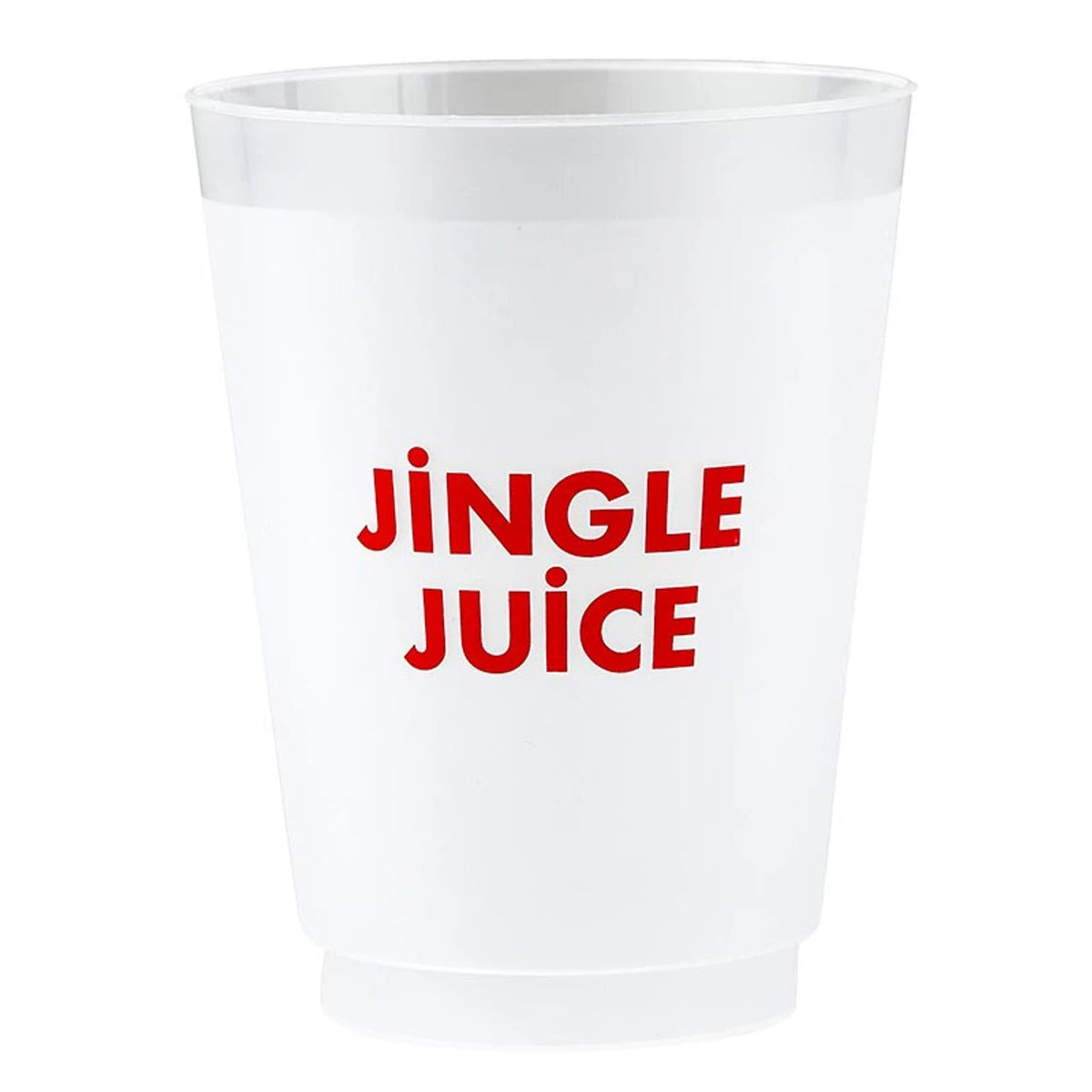 Face to Face Frost Cups - Jingle Juice - Set of 8