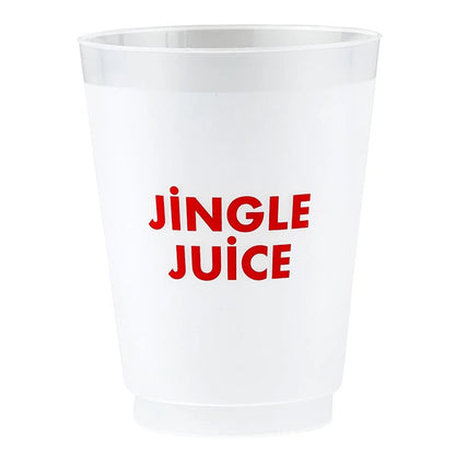 Face to Face Frost Cups - Jingle Juice - Set of 8