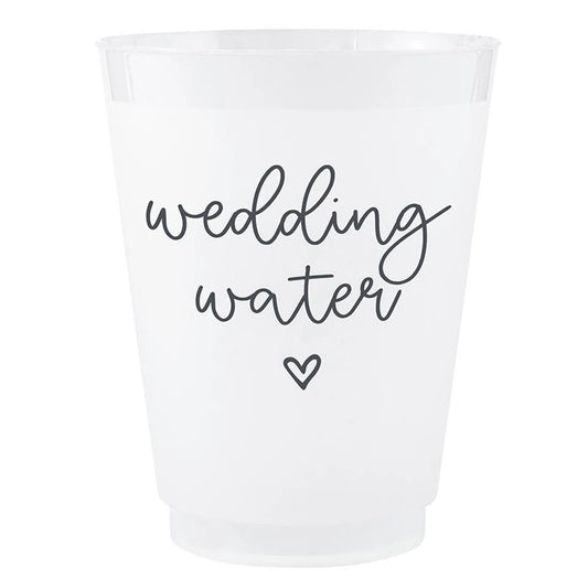 Frost Cups - Wedding Water - Set of 8