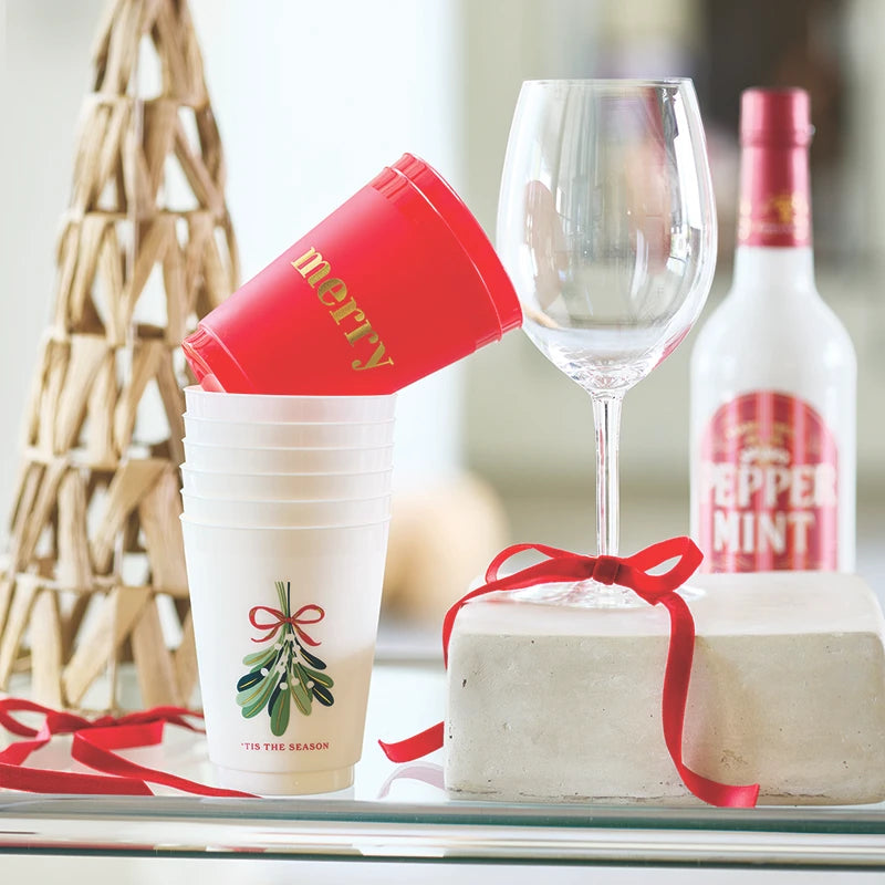 Frost Cups - Tis The Season - Set of 8