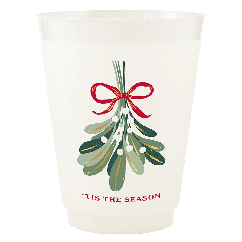 Frost Cups - Tis The Season - Set of 8