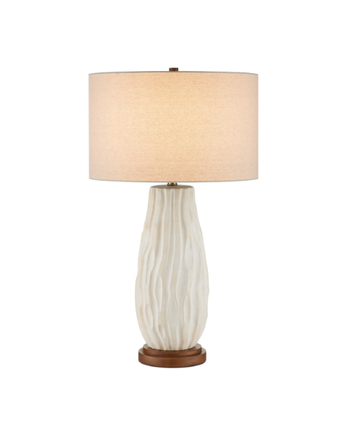 Water-borne White Table Lamp
