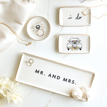 Ceramic Trinket Tray - I Do