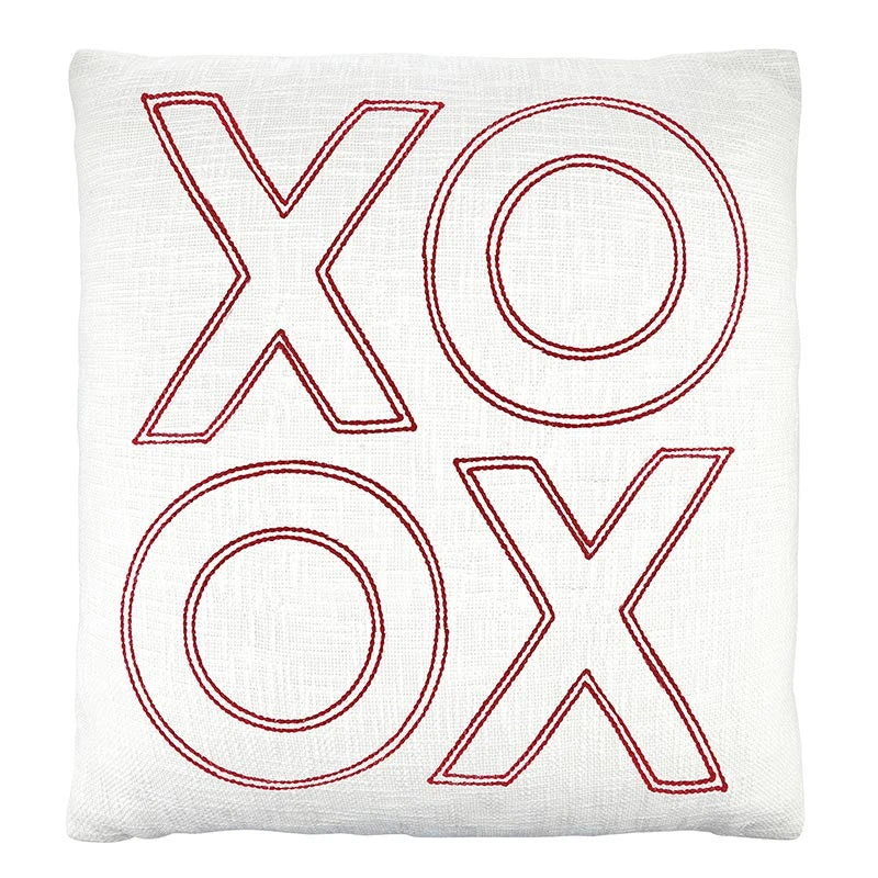 Face to Face Euro Pillow - XOXO