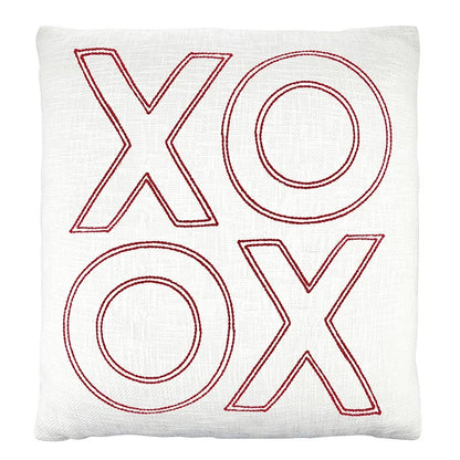 Face to Face Euro Pillow - XOXO